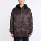 Giovanna bomber in browny plum