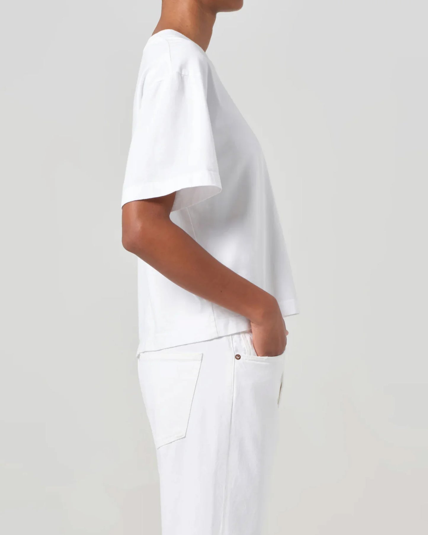 Sulma tee white