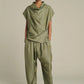 Kora top textured silk