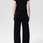 Low cure jean in crushed