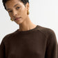 Boyfriend crewneck mocha