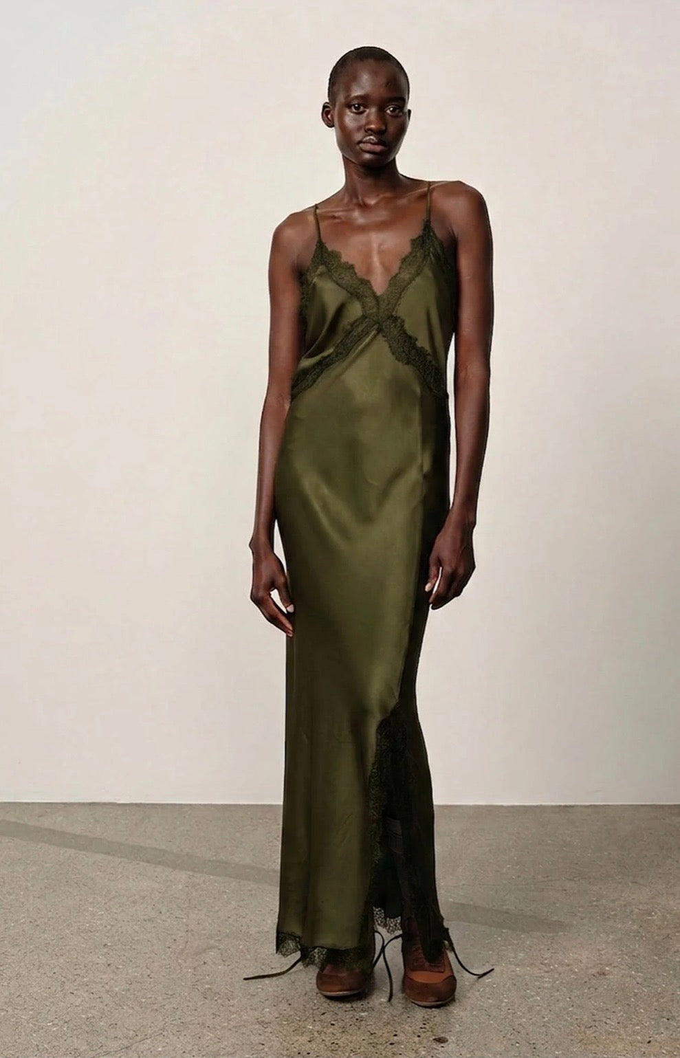 Jonathan dress - green