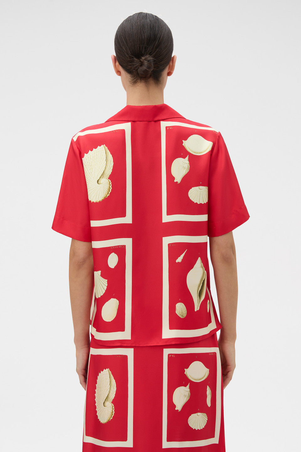 Camp shirt red ribbon