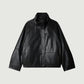 Gamma supple leather jacket