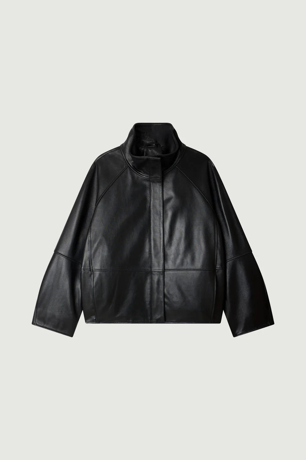 Gamma supple leather jacket