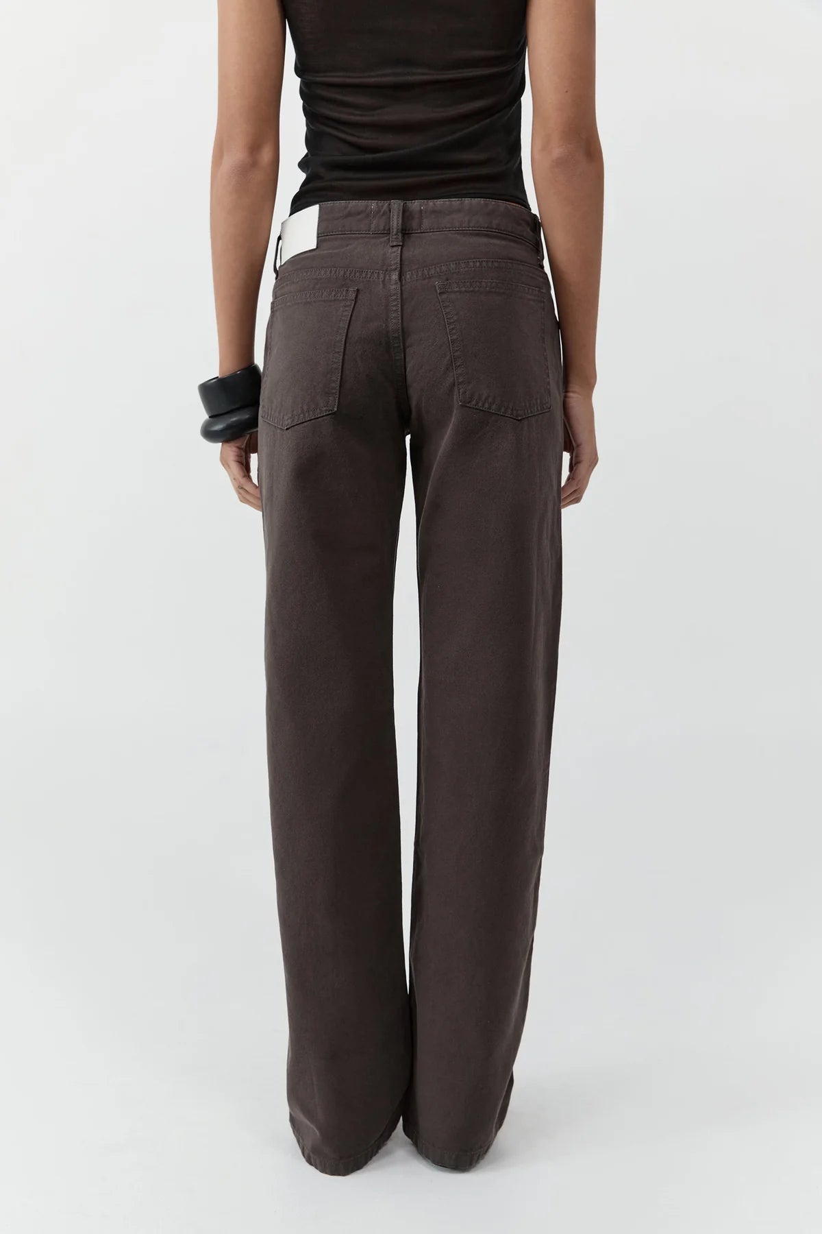 Canvas 90s low rise jeans - Ash