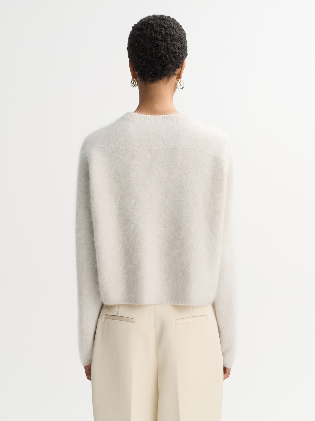 Brushed cashmere chalk