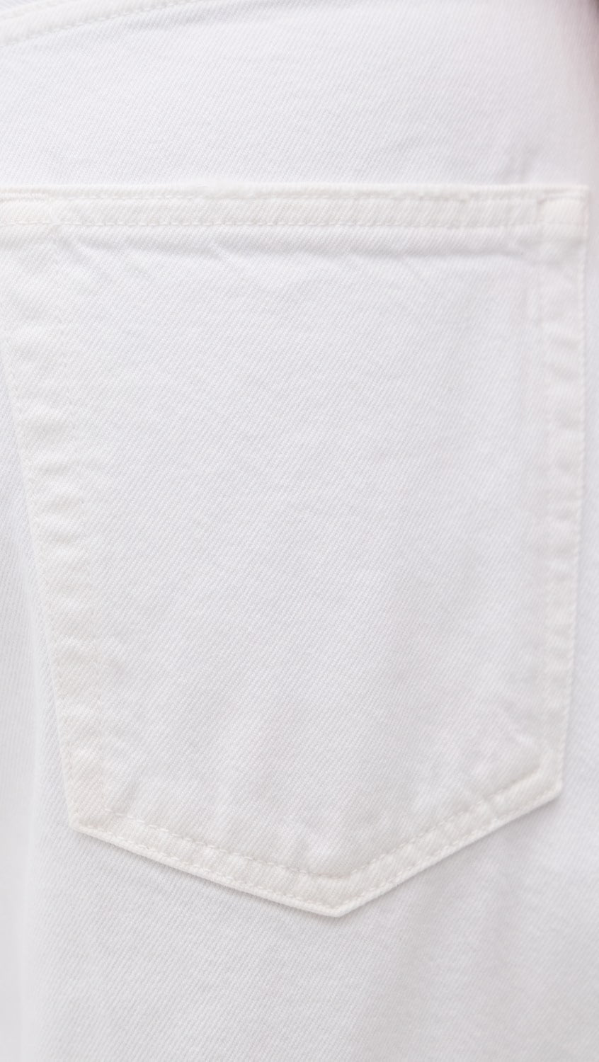 80s jeans in marshmallow