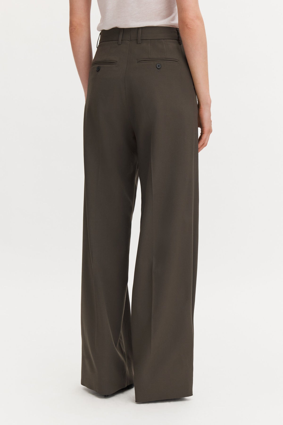 Darcey dark moss green