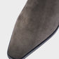 Agata cow suede leather - taupe