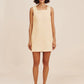 Rio mini dress dusty citron