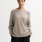 Boyfriend crewneck greige
