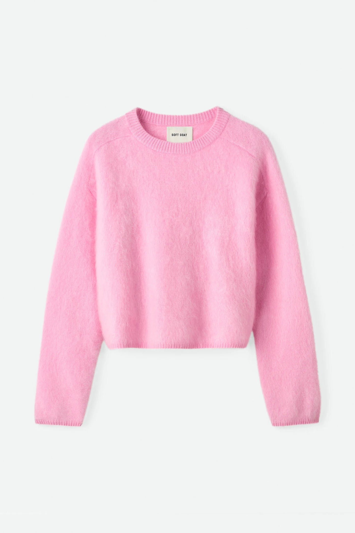 Brushed cashmere Crewneck - pink