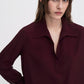 Half placket blouse