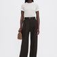 Darcey wool trouser - chocolate