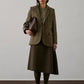 Serves jacket brown beige