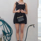 Bow dress black