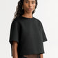 Woven top black