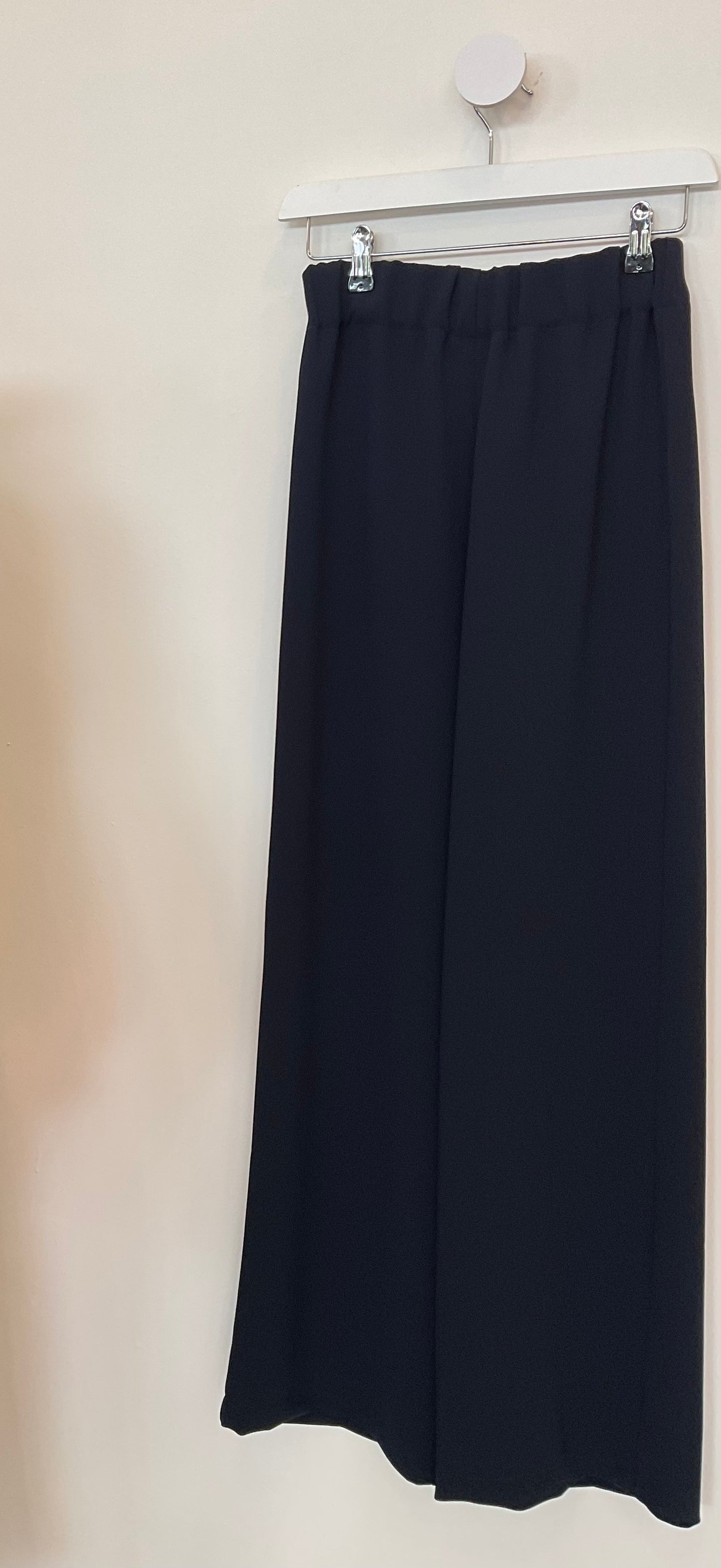 Navy crepe Lexi pants