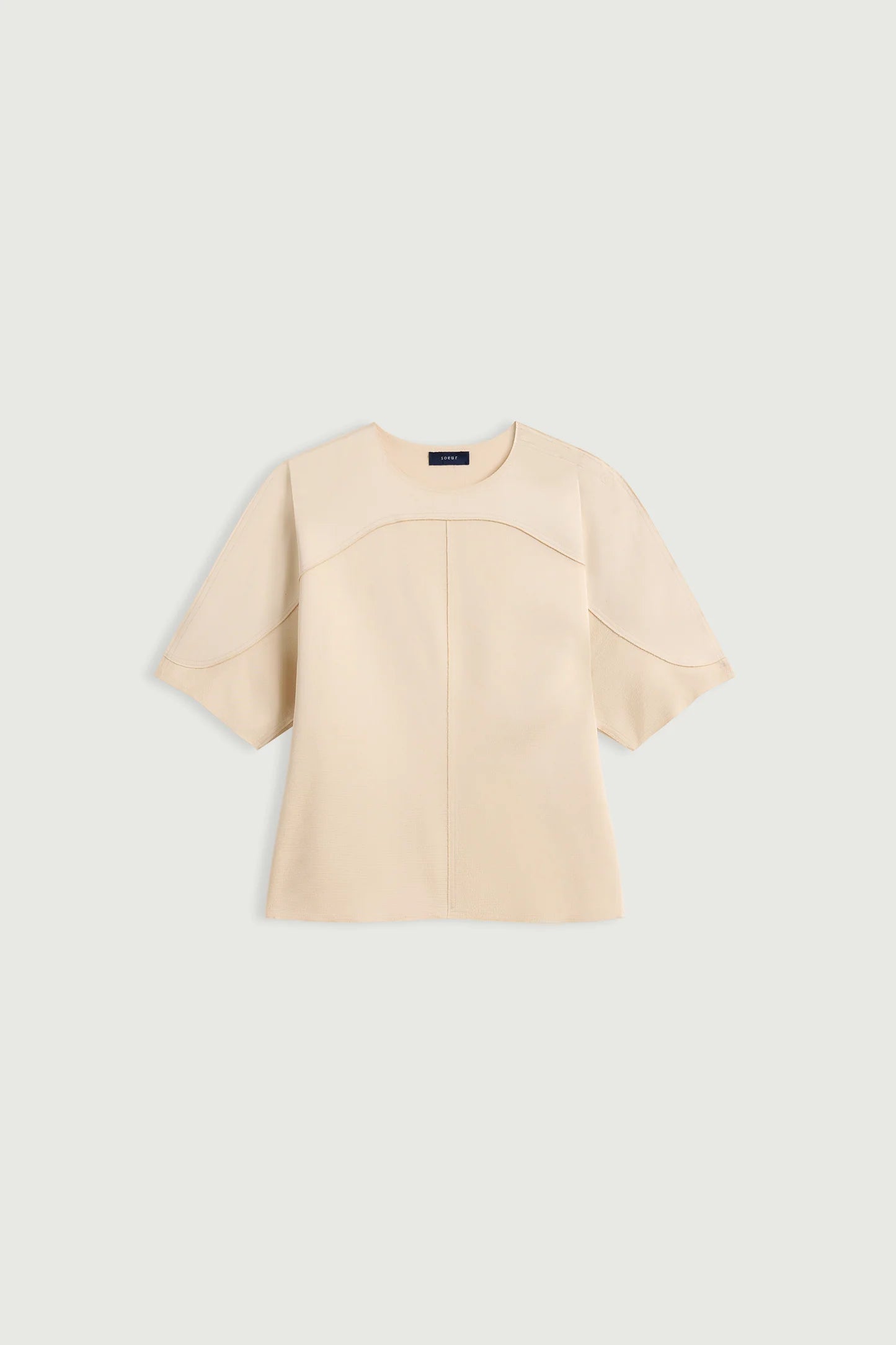 Lya top - double face satin top