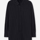 Sammy poplin anthracite black pinstripe