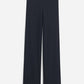 Fluid jersey trouser black