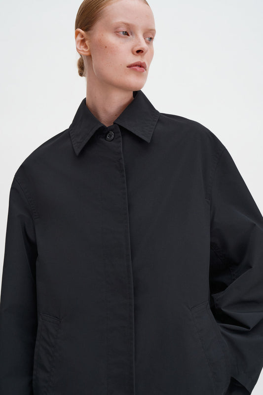 Cassie car coat black