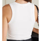 Poppy tank white