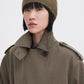 Alpaca hat olive green