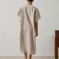 Ilsa linen and organic cotton dress