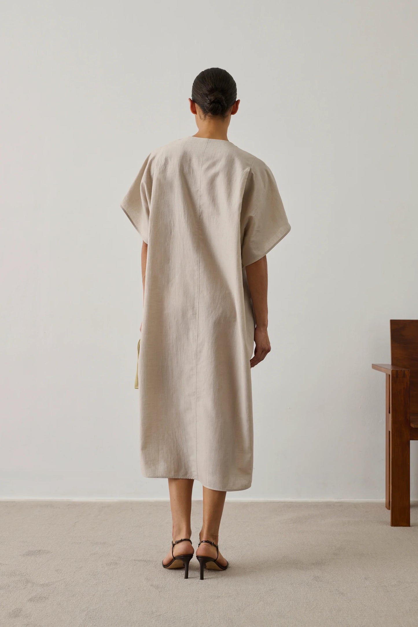 Ilsa linen and organic cotton dress
