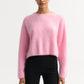 Brushed cashmere Crewneck - pink
