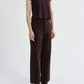Ren high rise wide leg Sloe Berry flyweight