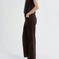 Ren high rise wide leg Sloe Berry flyweight