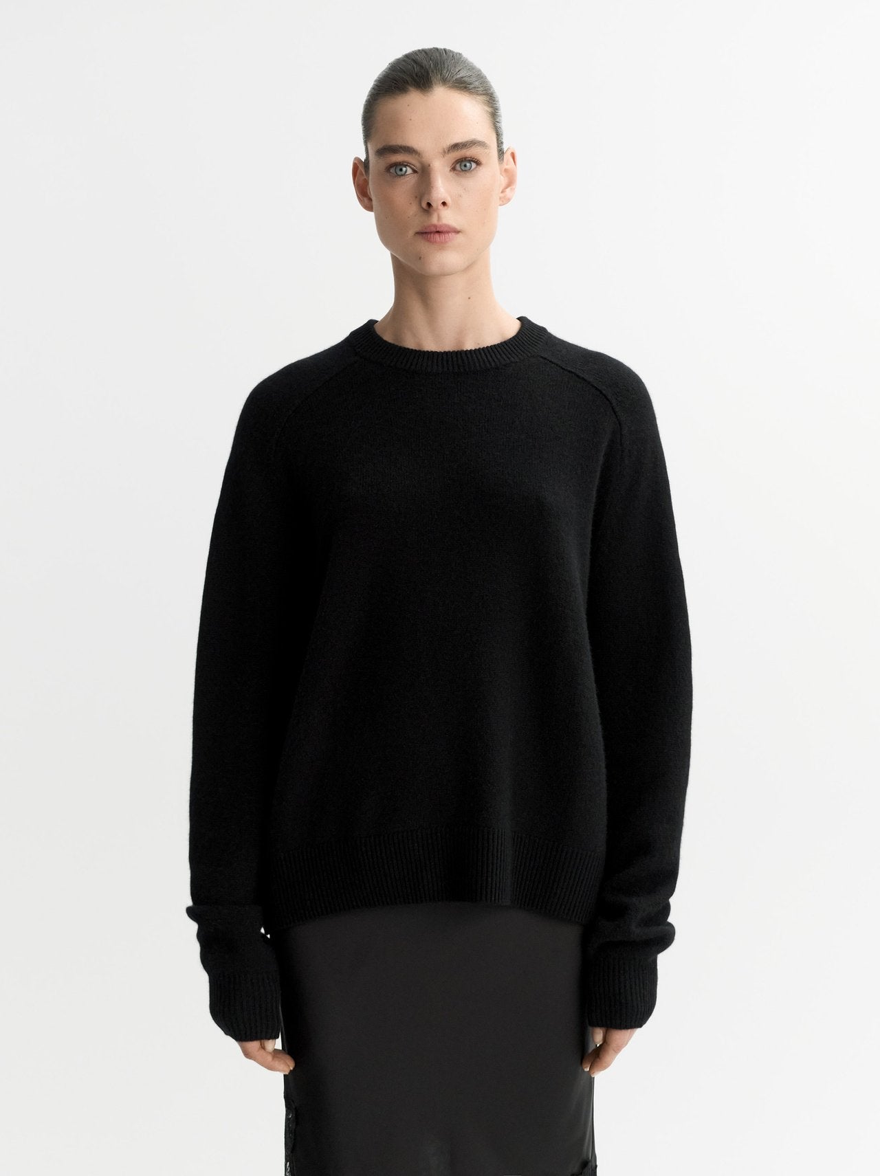 Boyfriend crewneck black