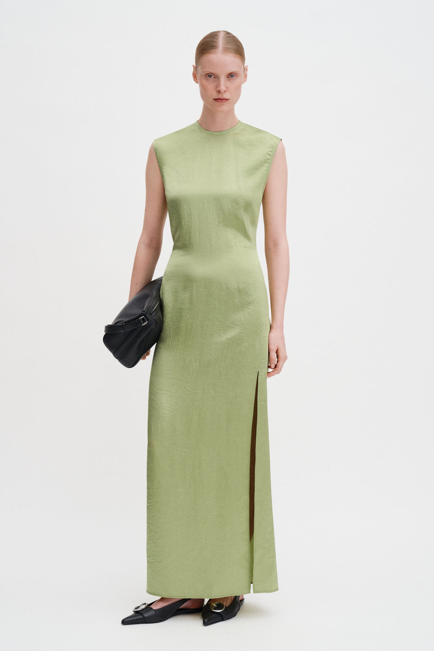 Tank dress light green