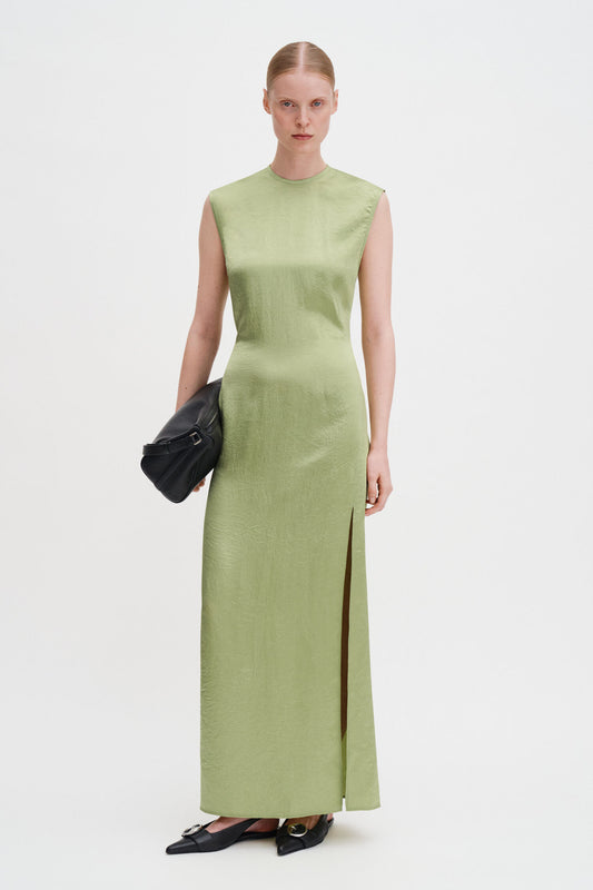 Tank dress light green