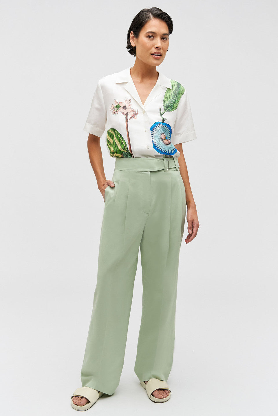 Grand floral camp shirt