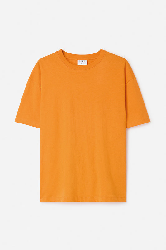 loose fit tee bright orange