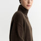 Boyfriend turtleneck mocha