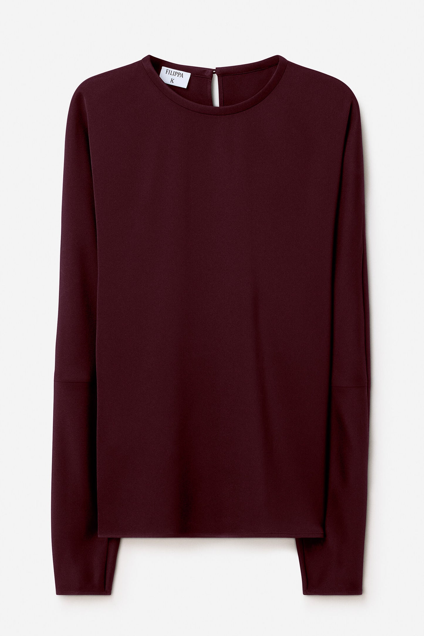 Batwing top burgundy