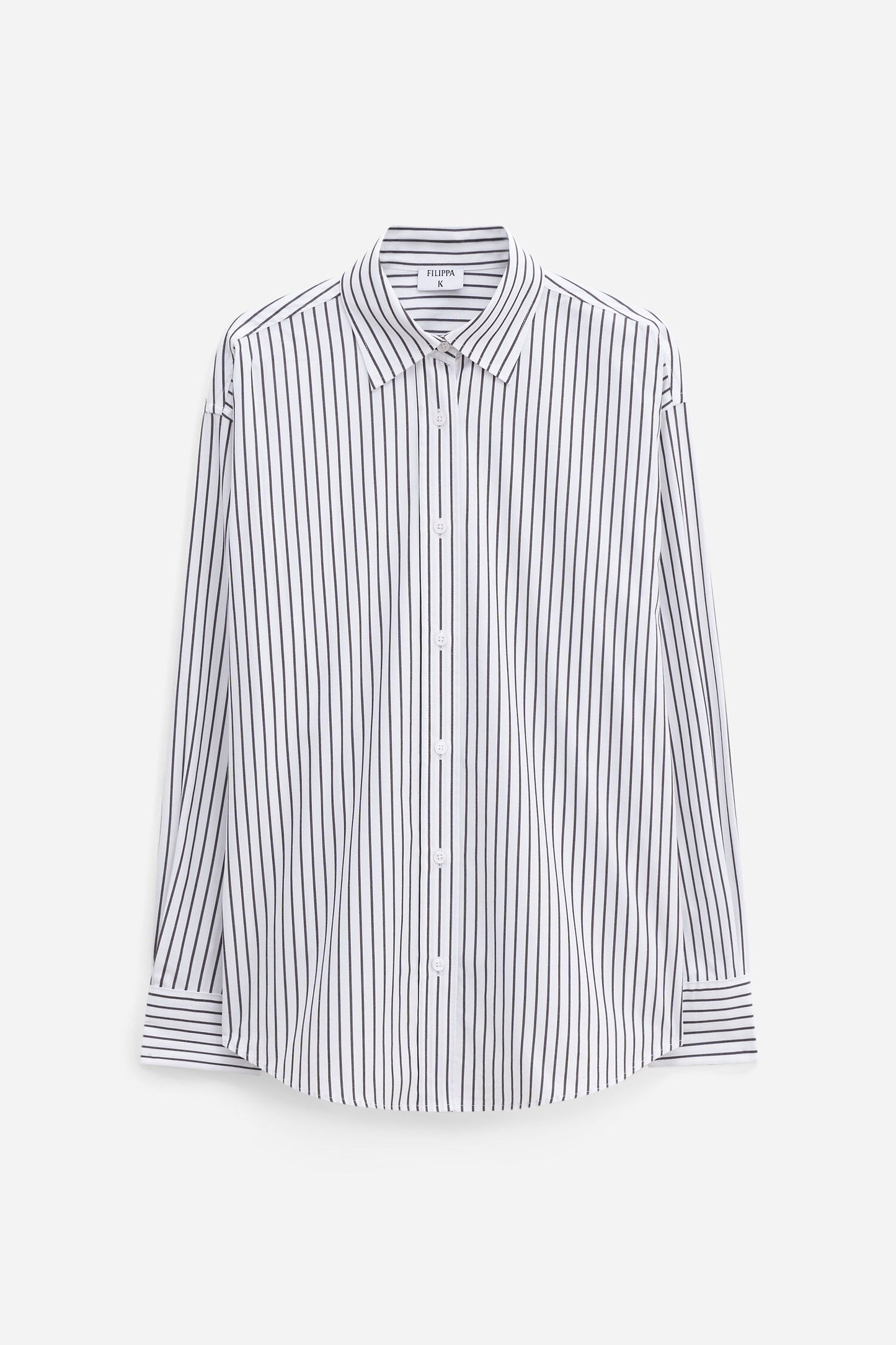 Classic brown stripe shirt