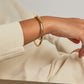 Medium gold bangle