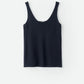 Featherlight singlet cashmere - navy