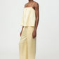 Silk pants - waxed paper