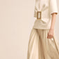 Dalia vegan leather skirt