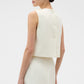 Bow detail shell soft cream