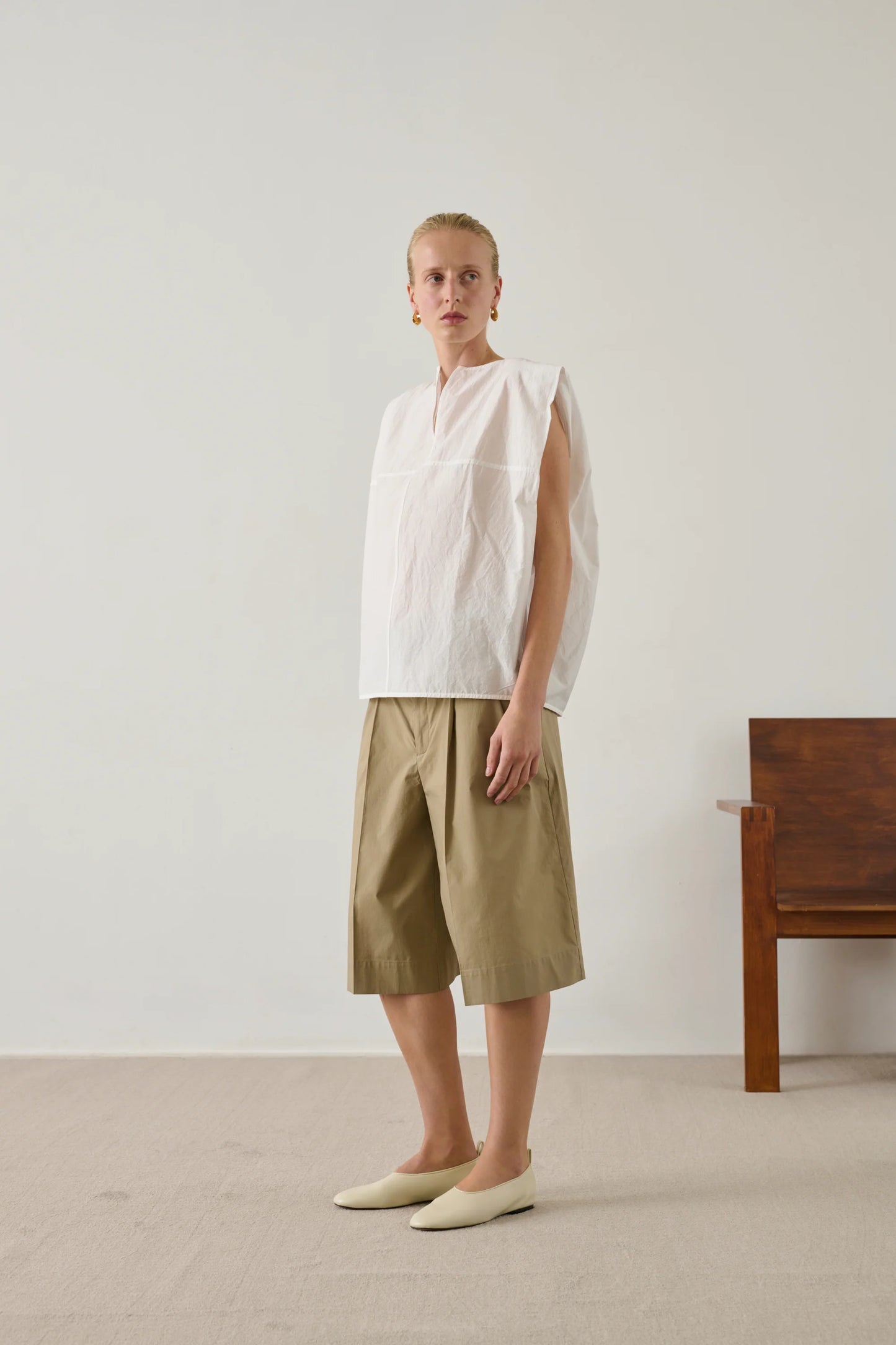 Isalys top - white