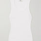Poppy tank white