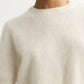 Brushed short sleeve - feather white